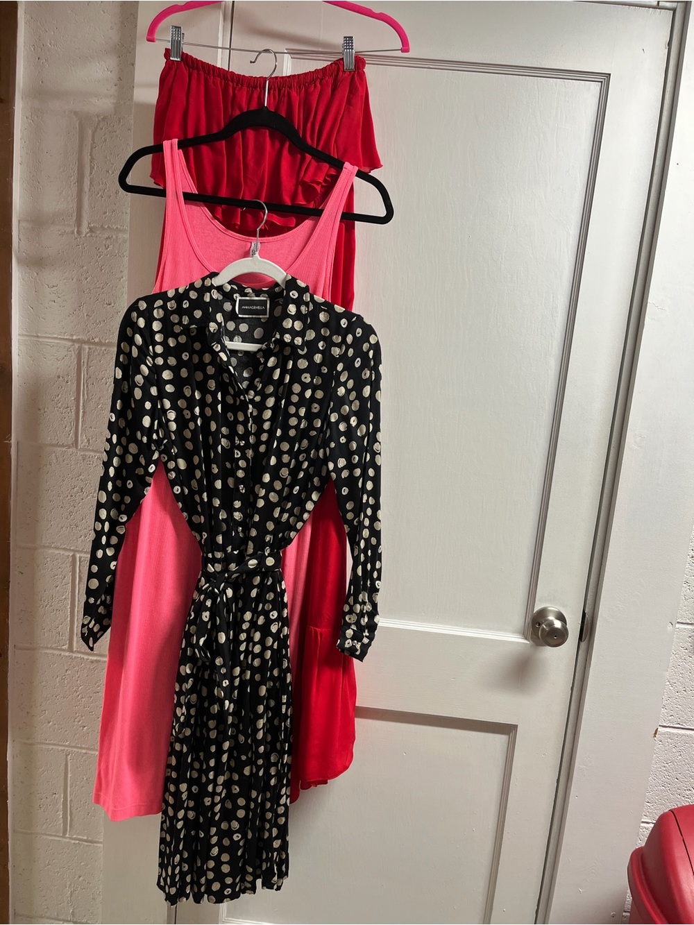 Lot of Italian dresses Anniagemella Black Polka dot/Calzedonia/Divided